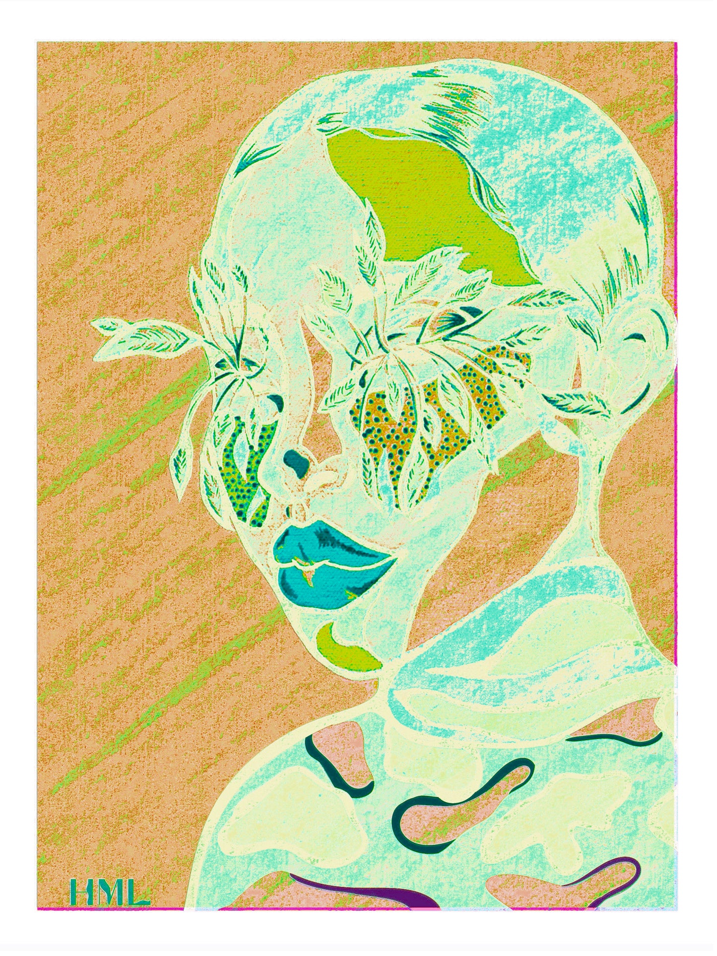 2. Feathered Giclée Print