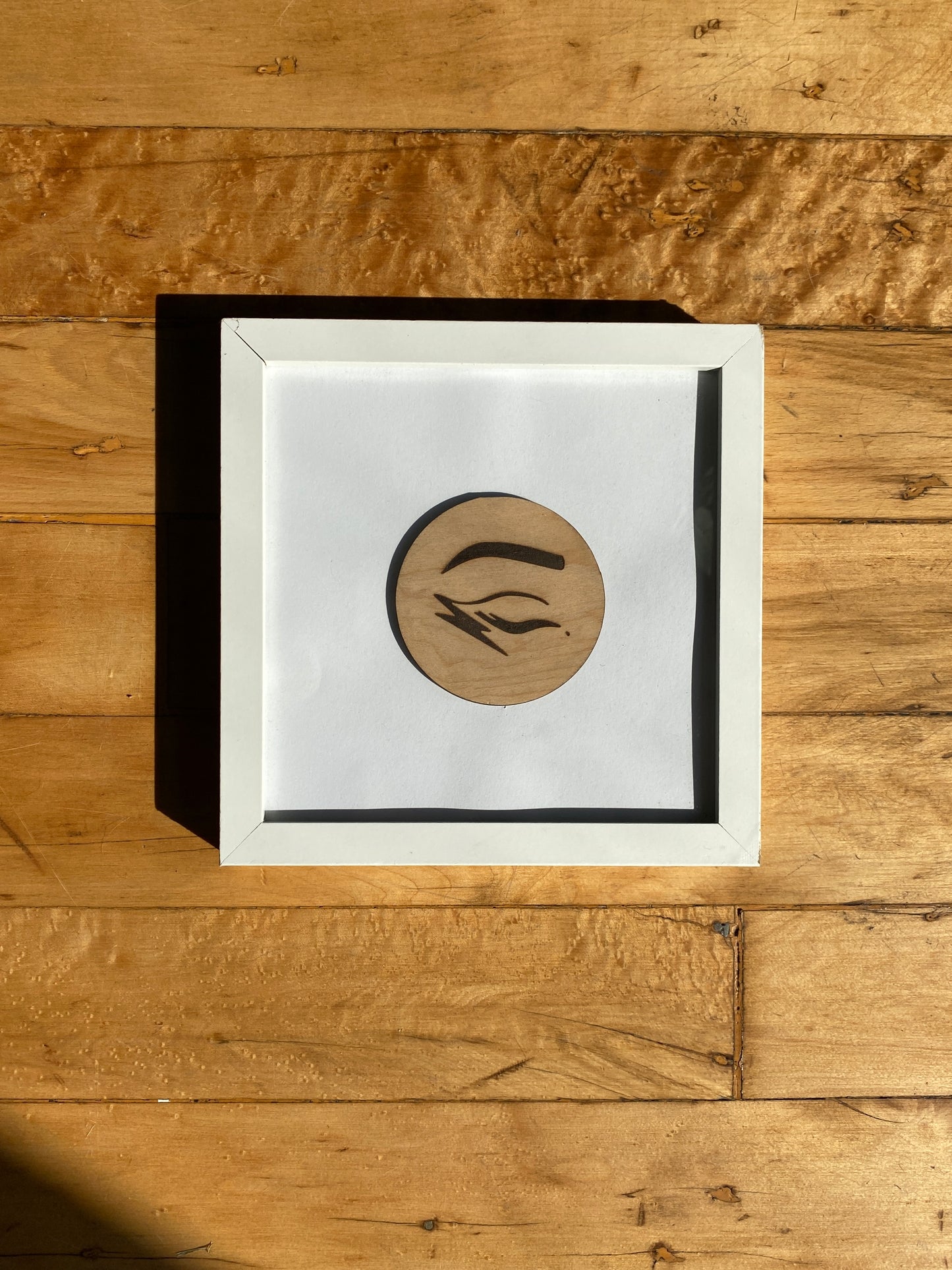 Framed Original: Oh Wood I