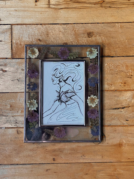 Framed Original: Turn Around