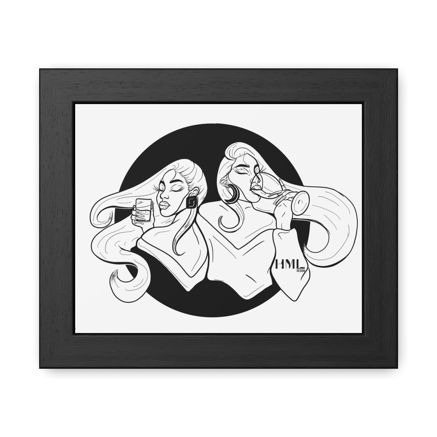 8. Peckish Pig Mural Print