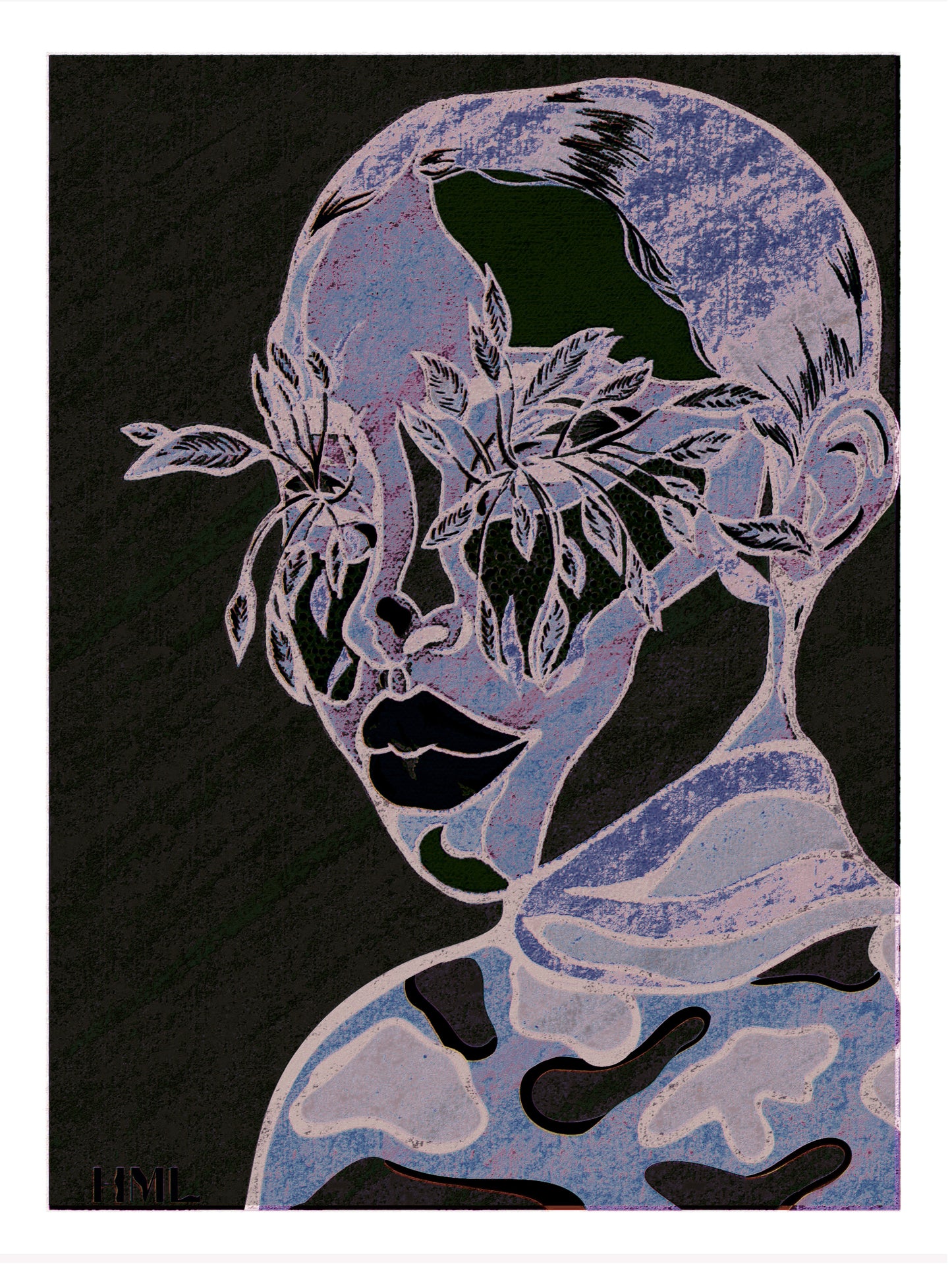 2. Feathered Giclée Print