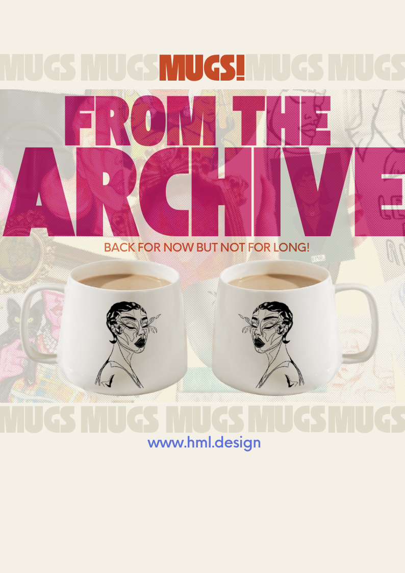 ARCHIVE SALE: Feathered Mug