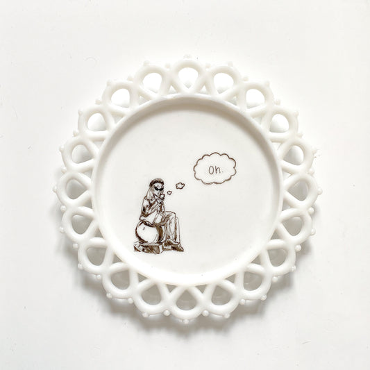 White Plate: Oh