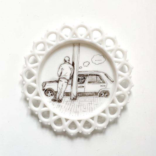 White Plate: Chill Guys