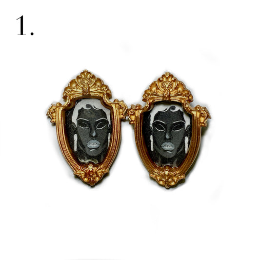 HML Frame Earrings✨